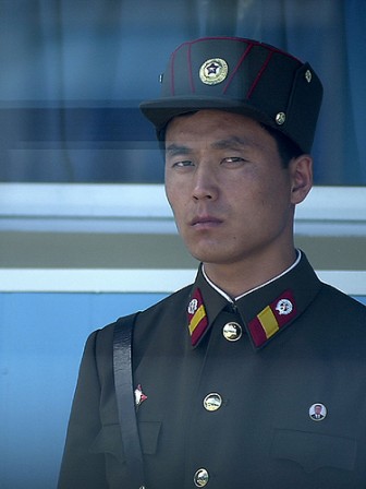 north korean border guard