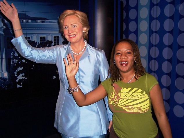 Hillary wax figure